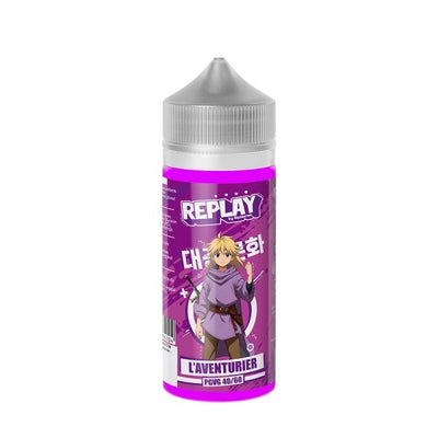 E-liquide L’Aventurier 100ml – Replay by Liquidarom