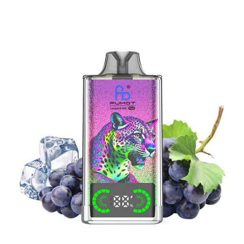 Leopard 40K 20mg – Grape Ice
