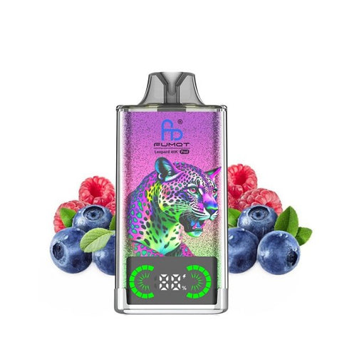 Leopard 40K 20mg – Blueberry Raspberry