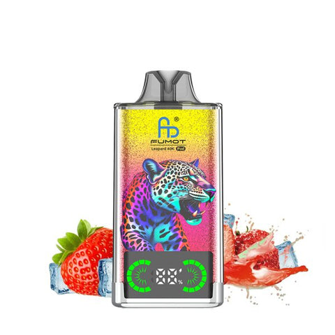 Leopard 40K 20mg – Strawberry Ice