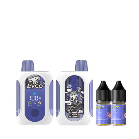 Lyco Mini Box 80K 20mg – Blueberry Sour Raspberry