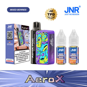 Mixed Berries 32000 PUFFS - AEROX JNR