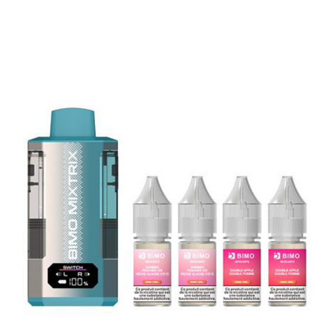 Mixtrix 2-en-1 80K 20mg – Double Apple/Summer Peaches Ice