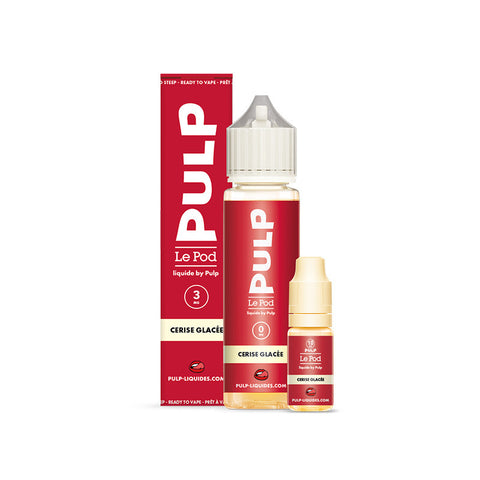 Pack 60ml Cerise Glacée – Le Pod Liquide by PULP