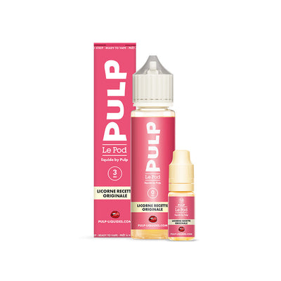 Pack 60ml Licorne Recette Originale – Le Pod Liquide by PULP