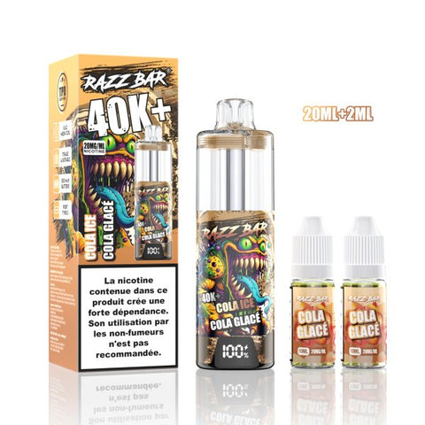 RazzBar 40K+ MTL/RDL 20mg – Cola Ice