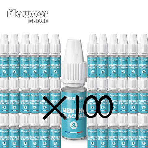 Pack 100pcs MENTHE GLACIALE 10ml - FLAWOOR E-LIQUID - Premium Eliquide from LEMOTION - Just $250! Shop now at CBDeer