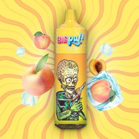 PEACH ICE 12000 PUFFS - TORNADO BIG PUFF - Premium  from CBDeer - Just $0! Shop now at CBDeer