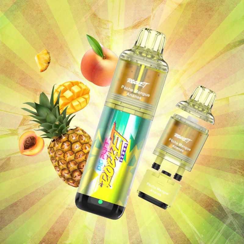 Big Puff Rocket 32000 Puffs – Puff rechargeable ultra longue durée – CBDeer