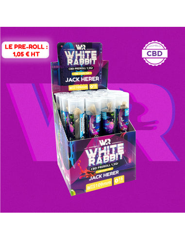 White Rabbit Pré-roll CBD Jack Herer – vue 3