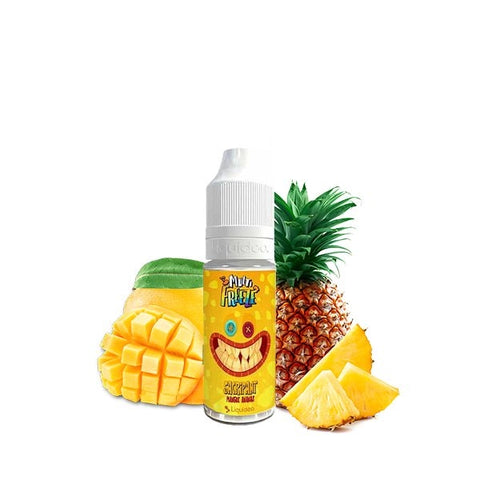 Flacon de e-liquide Sacripant 10ml - Liquideo Multifreeze, saveur mangue et ananas glacée