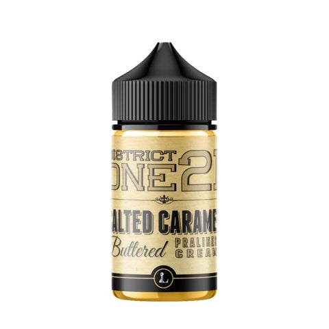 E-liquide Salted Caramel District One21 50ml – Five Pawns