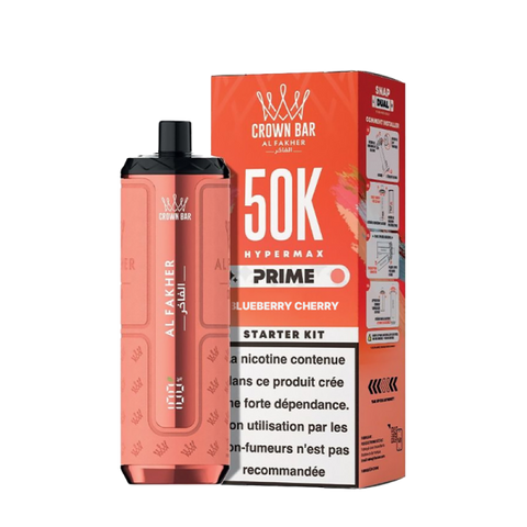 Hypermax Prime 50K 6mg – Blueberry Cherry