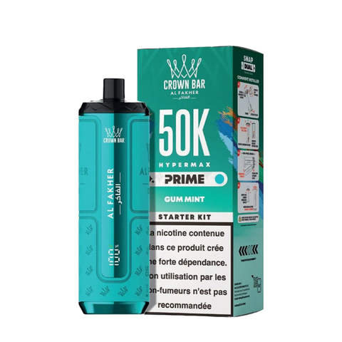 Hypermax Prime 50K 6mg – Gum Mint