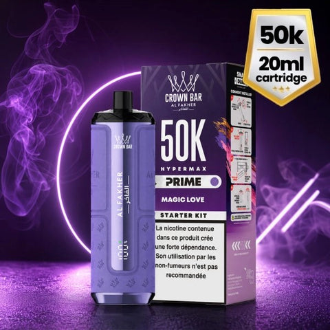 Hypermax Prime 50K 6mg – Crown Bar by Al Fakher