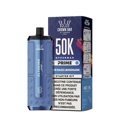 Hypermax Prime 50K 6mg – Blue Razz Lemonade