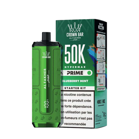 Hypermax Prime 50K 6mg – Blueberry Mint