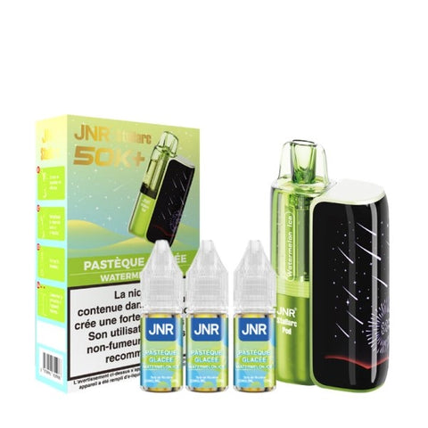 Stellarc 50K + 3 E-liquides – 1200mAh 10ml / 2% – JNR