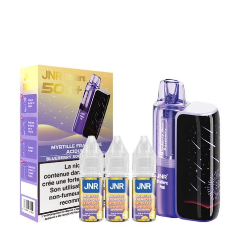 Stellarc 50K + 3 E-liquides – 1200mAh 10ml / 2% – JNR