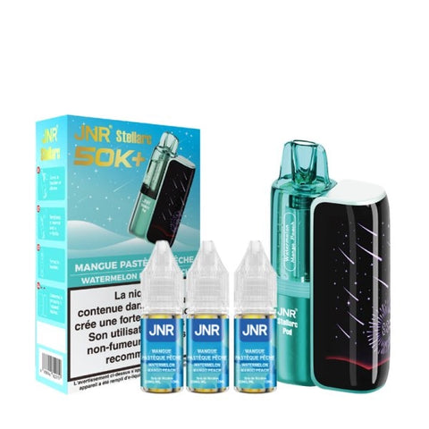Stellarc 50K + 3 E-liquides – 1200mAh 10ml / 2% – JNR