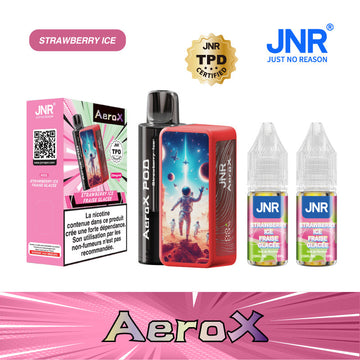 Strawberry Ice 32000 PUFFS - AEROX JNR