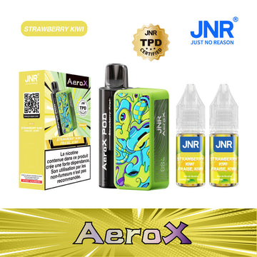 Strawberry Kiwi 32000 PUFFS - AEROX JNR