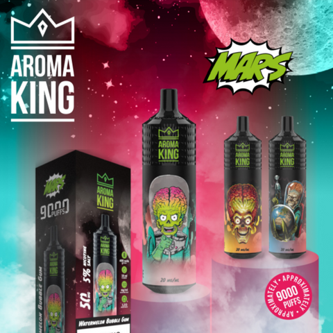 PEACH BERRY 9000 PUFFS - MARS AROMA KING - Premium  from LEMOTION - Just $18.90! Shop now at CBDeer