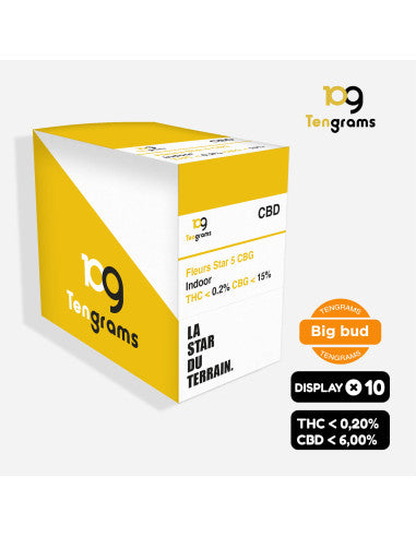 Tengrams Fleur CBD CBG Star 5 Indoor 2 g – vue 3