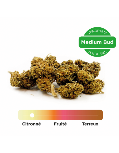 Tengrams Fleur CBD Lemon Haze Outdoor 2 g – vue 2