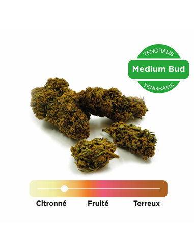 Tengrams Fleur CBD Strawberry Outdoor 2 g – vue 2