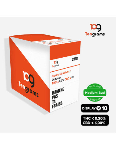 Tengrams Fleur CBD Strawberry Outdoor 2 g – vue 3