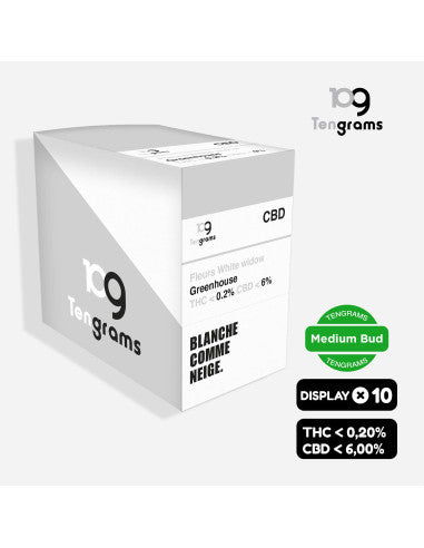 Tengrams Fleur CBD White Widow CBG Greenhouse 2 g – vue 3