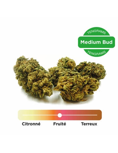 Tengrams Fleur CBD White Widow CBG Greenhouse 2 g – vue 2