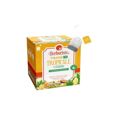 Tisane CBD Tropical (10 sachets) – L’Herboriste CBD - Premium Tisane CBD from L’Herboriste CBD - Just $7.90! Shop now at CBDeer