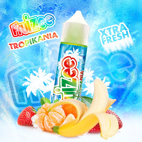 Prix: 11,90€ - E-liquide TROPIKANIA pas cher pour cigarette électronique en 50ml de la marque Fruizee vendu chez CBDeer 