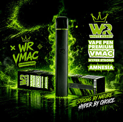 Vape Pen Premium VMAC Hyper Strong – Amnesia Haze - White Rabbbit