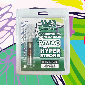 Cartouche VMAC Hyper Strong – Amnesia Haze – White Rabbit