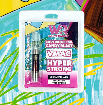 Cartouche VMAC Hyper Strong – Candy Blast – White Rabbit