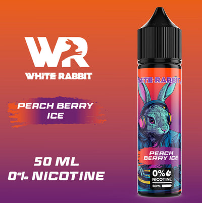 E-liquide Peach Berry Ice 50ml Tornado X - White Rabbit