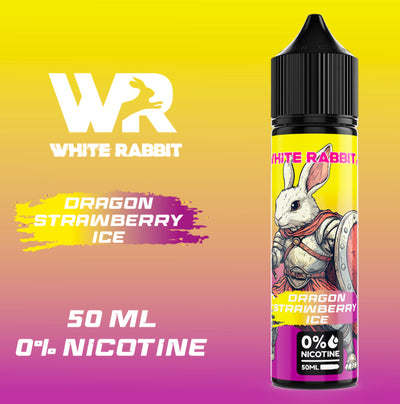 E-liquide Dragon Strawberry Ice 50ml Tornado X - White Rabbit