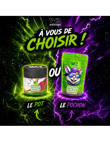 White Rabbit Fleur VMAC Amnesia Haze Hyper Strong – vue 2