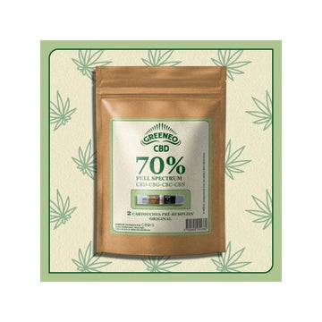 2 CARTOUCHES STICK CBD ORIGINAL - 70% - GREENEO