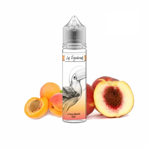 E-LIQUIDE TOUCAN ALPEACHO 50ML POUR BOOSTER DE CBD - Les Vagabonds | Meilleur prix chez CBDeer E-LIQUIDE TOUCAN ALPEACHO 50ML POUR BOOSTER DE CBD - Les Vagabonds | Meilleur prix chez CBDeer
