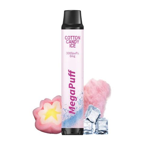 COTTON CANDY ICE 3000 PUFFS - MEGAPUFF - Premium  from MEGAPUFF - Just $12.90! Shop now at CBDeer
