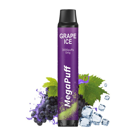 GRAPE ICE 3000 PUFFS - MEGAPUFF - Premium  from MEGAPUFF - Just $12.90! Shop now at CBDeer