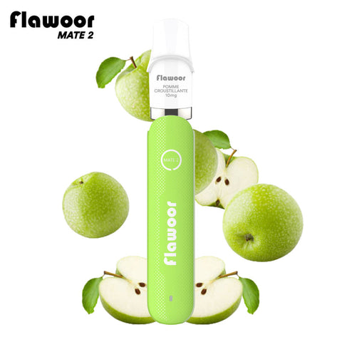 KIT POMME CROUSTILLANTE - FLAWOOR MATE 2 - Premium puff from FLAWOOR - Just $12.00! Shop now at CBDeer