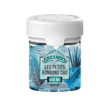 LES PETITS BONBONS CBD MENTHE - GREENEO 600MG
