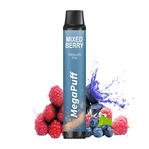 MIXED BERRY 3000 PUFFS - MEGAPUFF - Premium  from MEGAPUFF - Just $12.90! Shop now at CBDeer