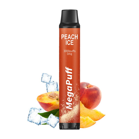 PEACH ICE 3000 PUFFS - MEGAPUFF - Premium  from MEGAPUFF - Just $12.90! Shop now at CBDeer